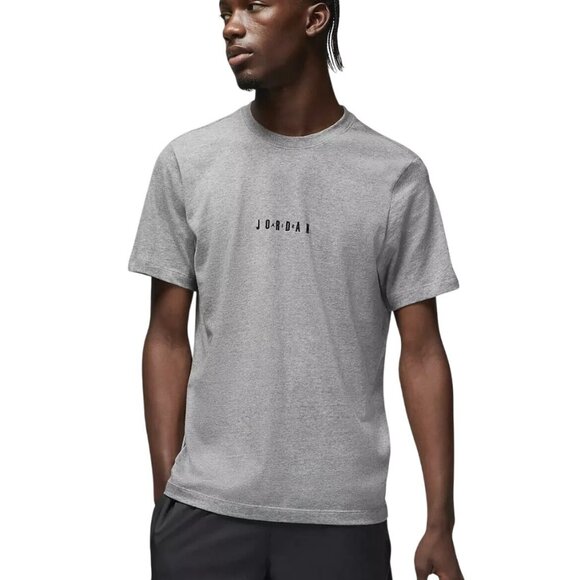 Jordan Other - Nike Men's Jordan Air Embroidered Crew T-Shirt SS Grey Size 2XL NEW WITH TAGS